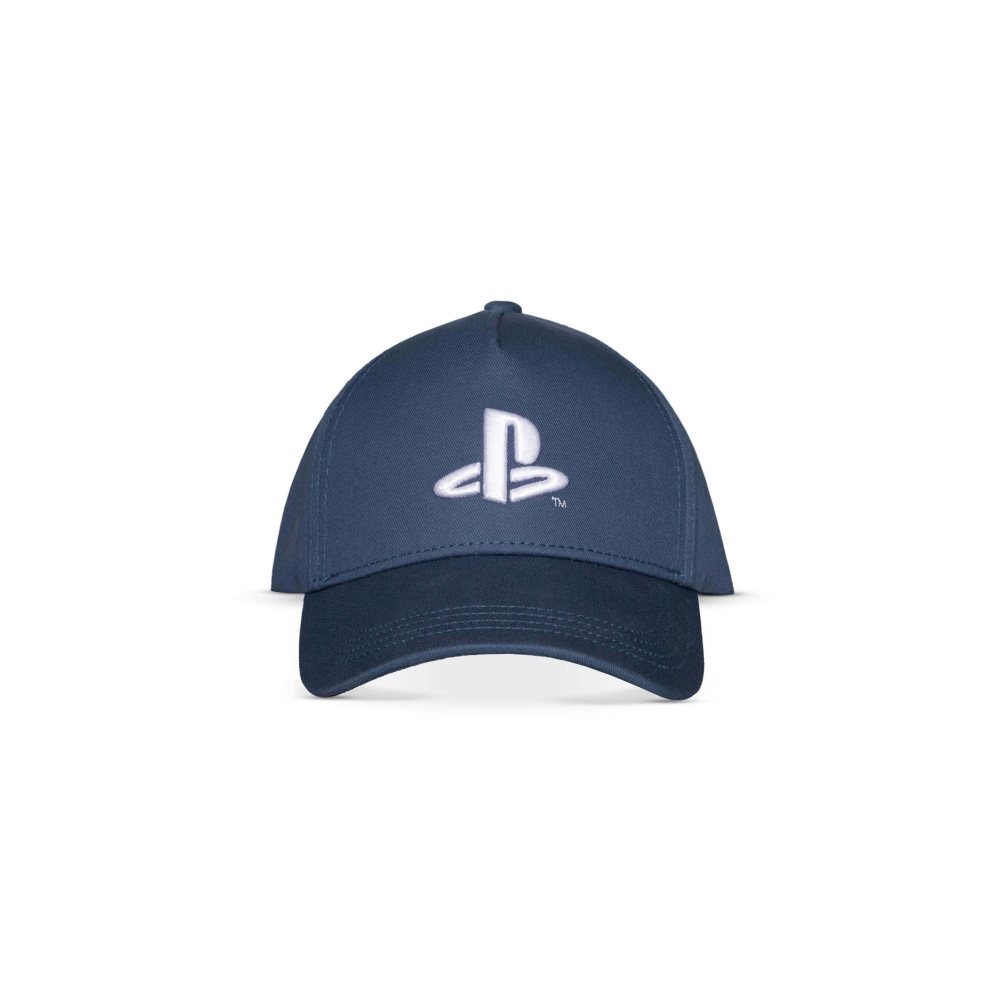 PlayStation - Icons Einstellbare Kappe - Blau